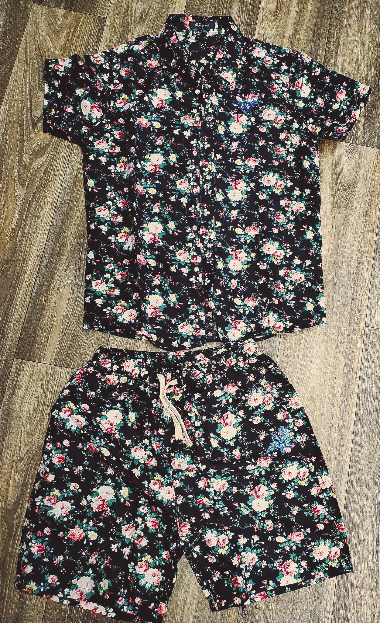 Printed Shirt & Short Sets