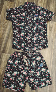 Printed Shirt & Short Sets