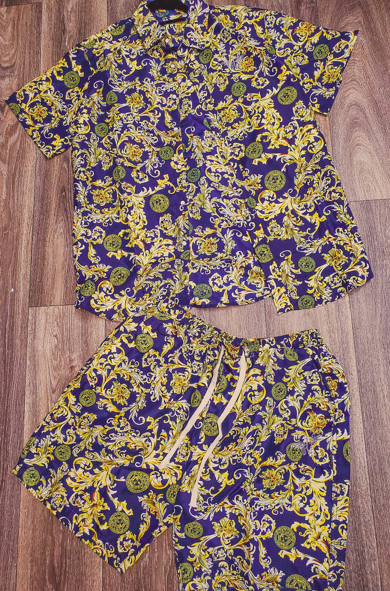 Printed Shirt & Short Sets