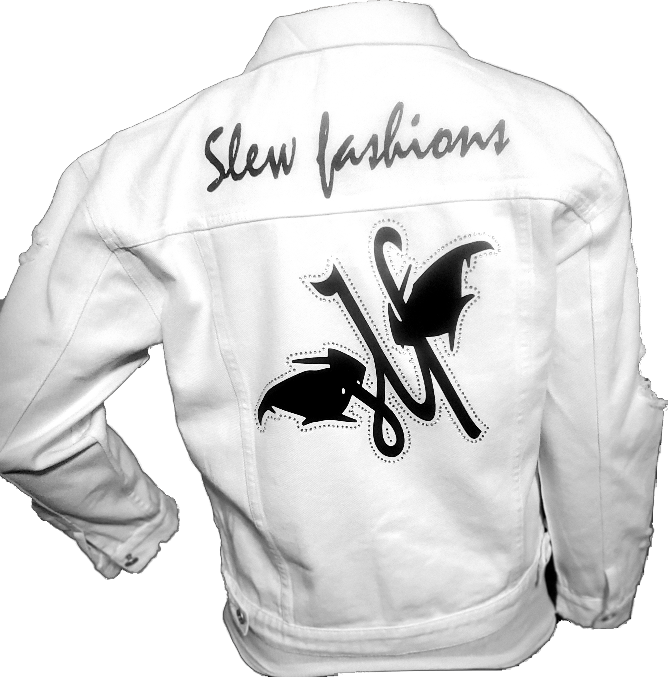 White Custom Jean Jacket (Unisex)