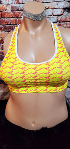 Padded sports bra