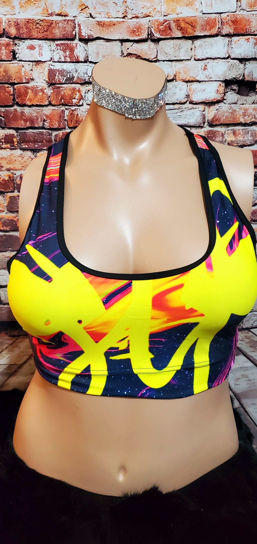 Padded sports bra