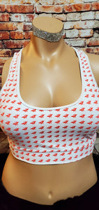 Padded sports bra