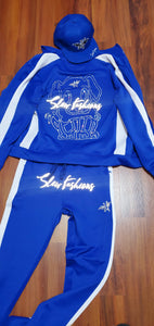 Custom track suit