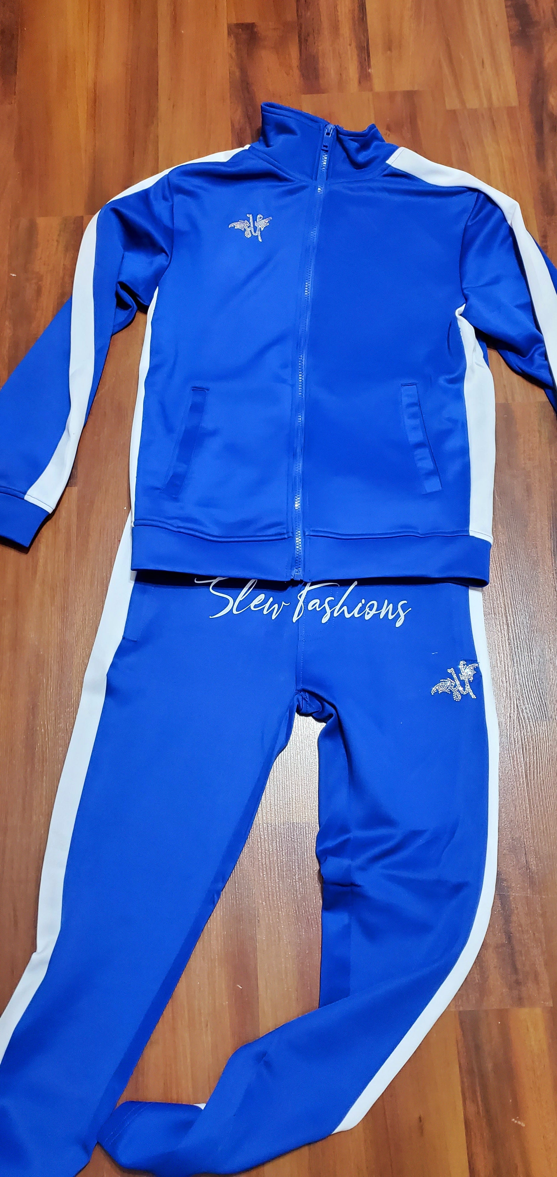 Custom track suit