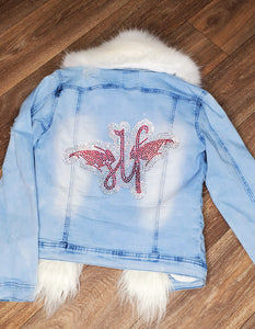 Fur denim medium